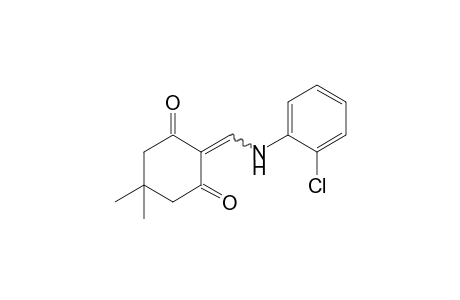2-[(o-chloroanilino)methylene]-5,5-dimethyl-1,3-cyclohexanedione