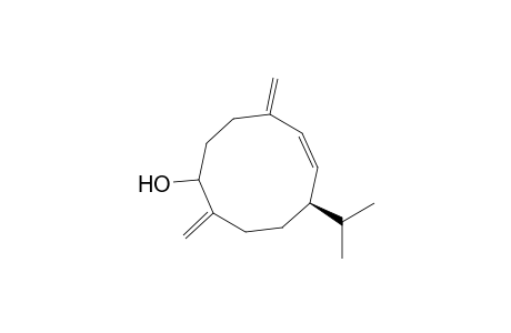(5Z)-4,10-dimethylene-7-propan-2-yl-1-cyclodec-5-enol