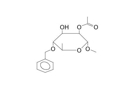 METHYL 2-O-ACETYL-4-O-BENZYL-ALPHA-L-RHAMNOPYRANOSIDE