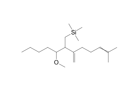 8-Methoxy-2-methyl-6-methylene-7-(trimethylsilyl)methyl-2-dodecene