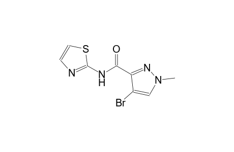 4-bromo-1-methyl-N-(1,3-thiazol-2-yl)-1H-pyrazole-3-carboxamide