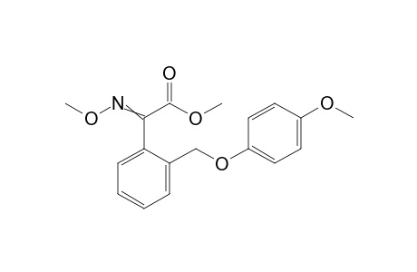 Benzeneacetic acid, alpha-(methoxyimino)-2-[(4-methoxyphenoxy)methyl]-, methyl ester