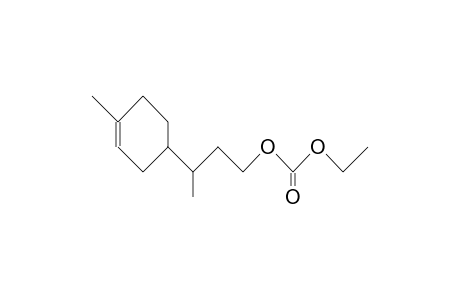 Carbonic acid, ethyl 3-(4-methyl-3-cyclohexenyl)-butyl ester