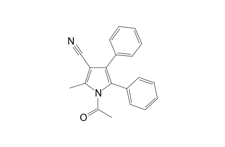 1-Acetyl-2-methyl-4,5-diphenyl-1H-pyrrole-3-carbonitrile