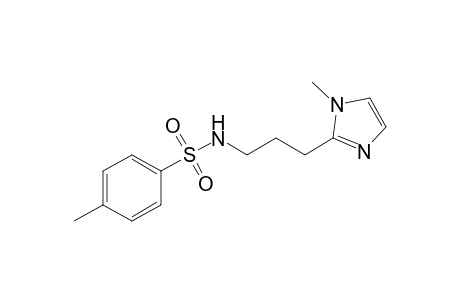 4-Methyl-N-[3-(1-methyl-2-imidazolyl)propyl]benzenesulfonamide
