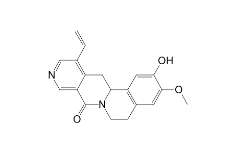 8H-Isoquino[2,1-b][2,7]naphthyridin-8-one, 12-ethenyl-5,6,13,13a-tetrahydro-2-hydroxy-3-methoxy-, (.+-.)-