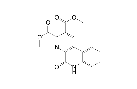 Benzo[f][1,7]naphthyridine-2,3-dicarboxylic acid, 5,6-dihydro-5-oxo-, dimethyl ester