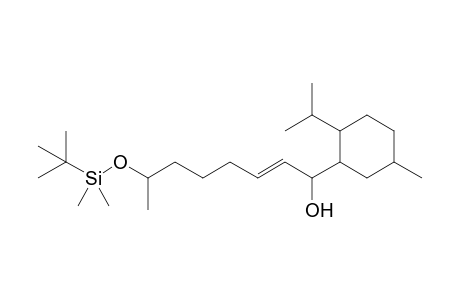 (E)-7-tert-Butyldimethylsilyloxy-1-(2-isopropyl-5-methylcyclohexyl)-oct-2-en-1-ol