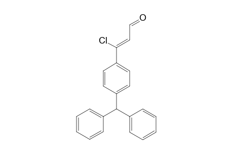 3-Chloro-[3-(4-diphenylmethyl)-2-propenal