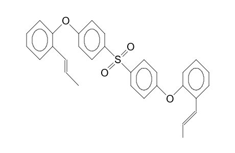 4,4'-Bis(2-[1-propenyl]-phenoxy)-diphenylsulfon