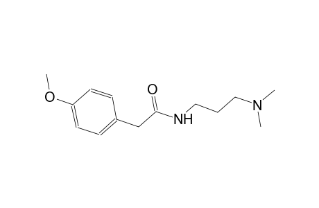 N-[3-(dimethylamino)propyl]-2-(4-methoxyphenyl)acetamide