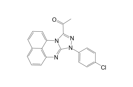 10-Acetyl-8-(4-chlorophenyl)-[1,2,4]-triazolo[4,3-a]perimidine
