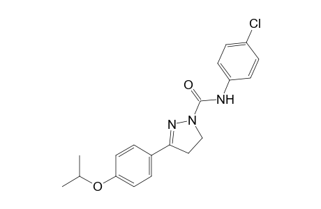 4'-chloro-3-(p-isopropoxyphenyl)-2-pyrazoline-1-carboxanilide