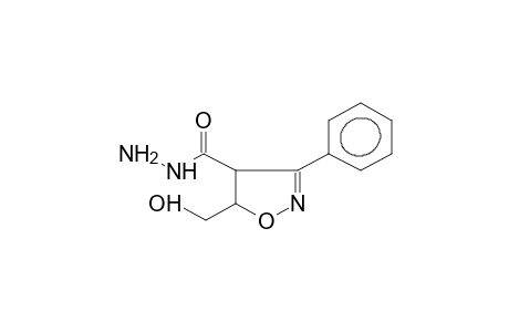 3-PHENYL-4-AMINOCARBAMOYL-5-HYDROXYMETHYLISOXAZOLINE