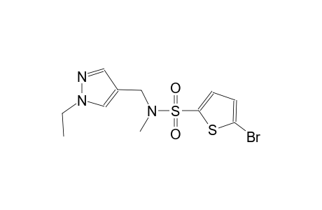 2-thiophenesulfonamide, 5-bromo-N-[(1-ethyl-1H-pyrazol-4-yl)methyl]-N-methyl-
