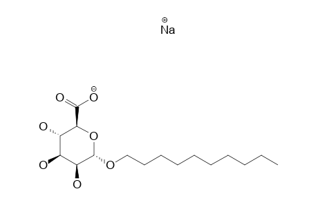 SODIUM-N-DECYL-ALPHA-D-MANNOPYRANOSIDURONATE