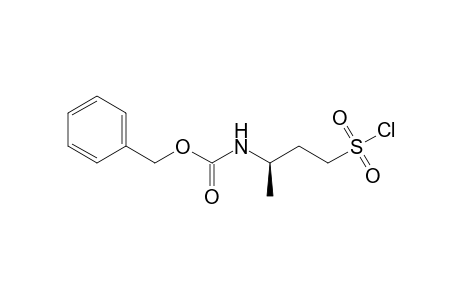 (phenylmethyl) N-[(2R)-4-chloranylsulfonylbutan-2-yl]carbamate
