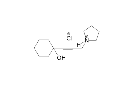 1-[3-(1-hydroxycyclohexyl)-2-propynyl]pyrrolidinium chloride