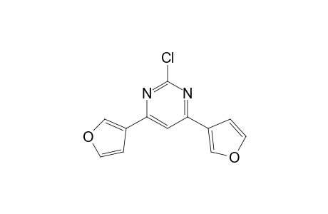 2-chloranyl-4,6-bis(furan-3-yl)pyrimidine