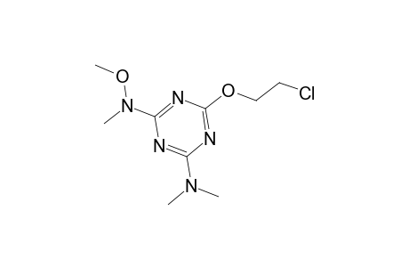4-(2-Chloroethoxy)-6-[methoxy(methyl)amino]-N,N-dimethyl-1,3,5-triazin-2-amine
