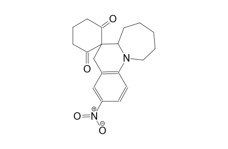 3-nitro-6a,7,8,9,10,11-hexahydro-5H-spiro[azepino[1,2-a]quinoline-6,1'-cyclohexane]-2',6'-dione