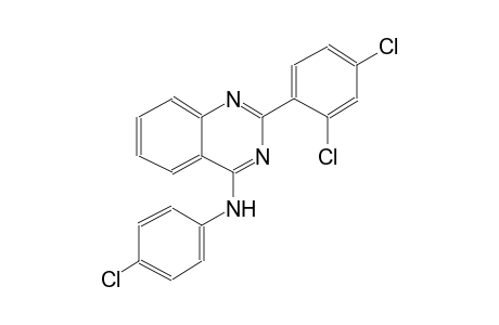 N-(4-chlorophenyl)-2-(2,4-dichlorophenyl)-4-quinazolinamine