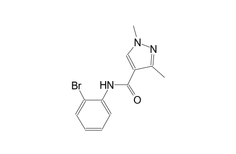 N-(2-bromophenyl)-1,3-dimethyl-1H-pyrazole-4-carboxamide