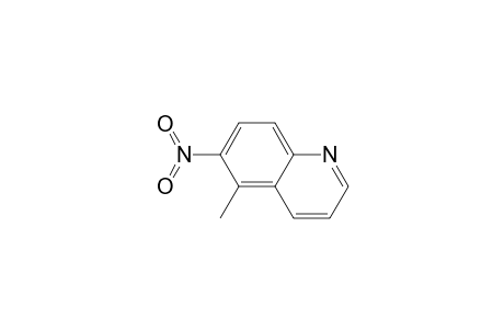 Quinoline, 5-methyl-6-nitro-