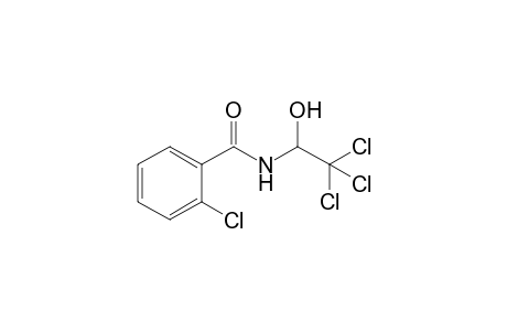 2-Chloranyl-N-[2,2,2-tris(chloranyl)-1-oxidanyl-ethyl]benzamide