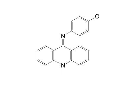 4-(10-Methyl-10H-acridin-9-ylideneamino)-phenol