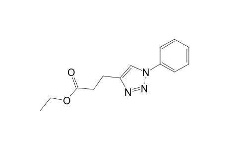 1-Phenyl-4-(2-carbethoxyethyl)-1,2,3-triazole