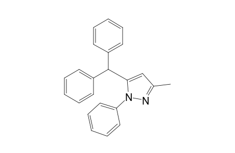 5-(Diphenylmethyl)-3-methyl-1-phenylpyrazole