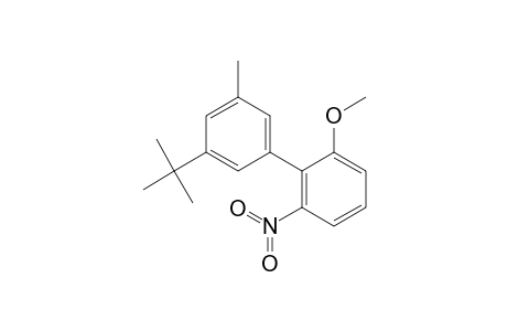 1,1'-Biphenyl, 3'-(1,1-dimethylethyl)-2-methoxy-5'-methyl-6-nitro-