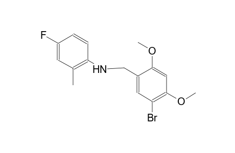 N-(5-bromo-2,4-dimethoxybenzyl)-4-fluoro-2-methylaniline