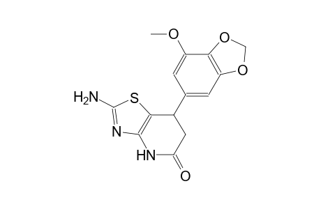 thiazolo[4,5-b]pyridin-5(4H)-one, 2-amino-6,7-dihydro-7-(7-methoxy-1,3-benzodioxol-5-yl)-