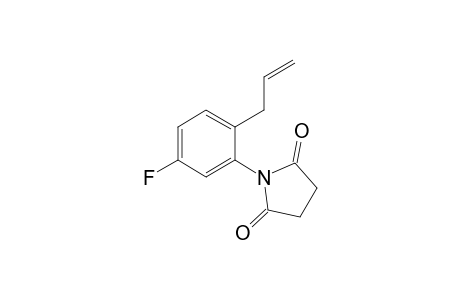 1-(2-allyl-5-fluorophenyl)pyrrolidine-2,5-dione