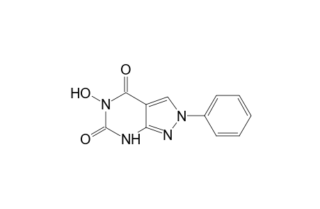 5-hydroxy-2-phenyl-2H-pyrazolo[3,4-d]pyrimidine-4,6(5H,7H)-dione
