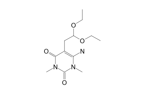 6-AMINO-5-(2,2-DIETHOXYETHYL)-1,3-DIMETHYLPYRIMIDINE-2,4-DIONE