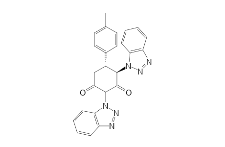 (4R,5R)-2,4-Bis-(1H-1,2,3-benzotriazol-1-yl)-5-(4-methylphenyl)cyclohexane-1,3-dione