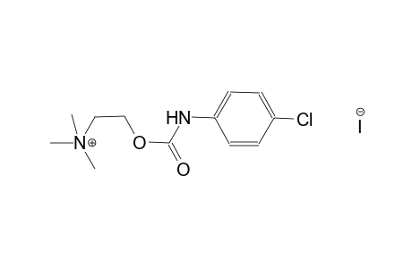 2-{[(4-chloroanilino)carbonyl]oxy}-N,N,N-trimethylethanaminium iodide