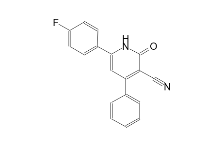 6-(4-fluorophenyl)-2-oxo-4-phenyl-1,2-dihydro-3-pyridinecarbonitrile