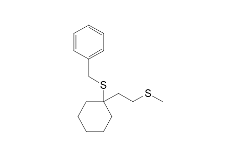 Benzyl 1-[2-(Methylthio)ethyl]cyclohexyl sulfide