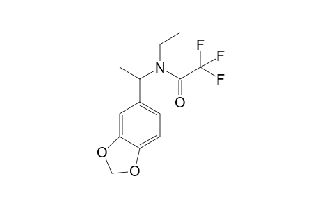 alpha-Methyl-N-ethyl-3,4-methylenedioxybenzylamine TFA