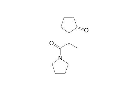 N-[1-((2-oxocyclopentyl)ethyl)carbonyl]pyrrolidine isomer