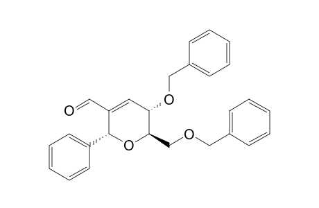 (2R,3S,6R)-3-benzoxy-2-(benzoxymethyl)-6-phenyl-3,6-dihydro-2H-pyran-5-carbaldehyde