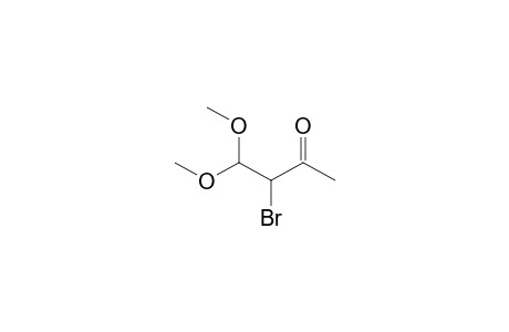 3-Bromo-4,4-dimethoxybutan-2-one