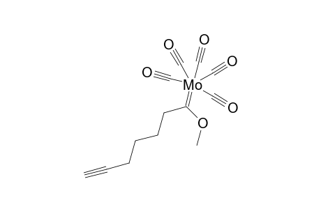 (5-Hexynyl)methoxycarbene pentacarbonylmolybdenum(0) complex