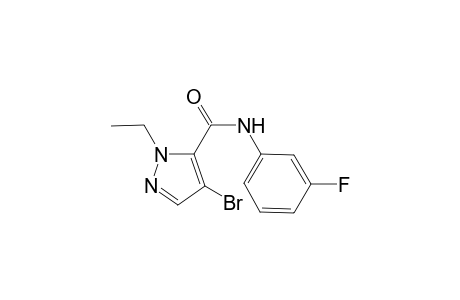 1H-Pyrazole-5-carboxamide, 4-bromo-1-ethyl-N-(3-fluorophenyl)-