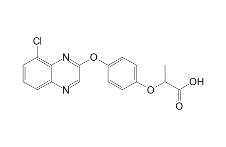 2-{4-[(8-Chloro-2-quinoxalinyl)oxy]phenoxy}propionic acid