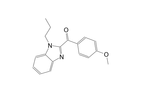 (4-methoxyphenyl)(1-propyl-1H-benzimidazol-2-yl)methanone